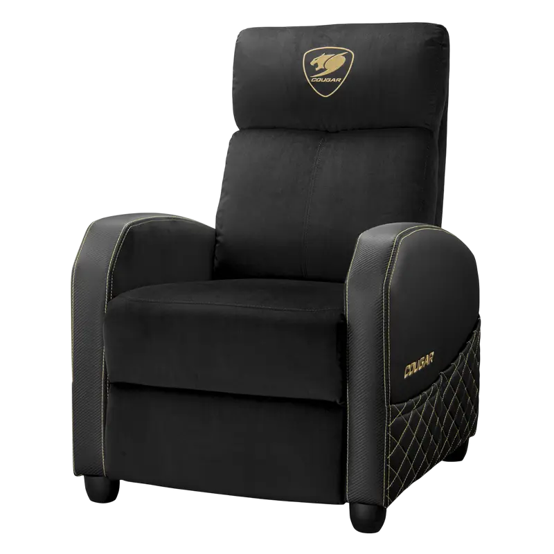 Игровое кресло Cougar Ranger Elite Искусственная кожа,Ткань Золотой