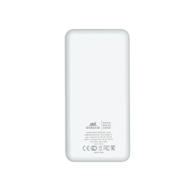 Портативное зарядное устройство Rivacase VA2572 Белый