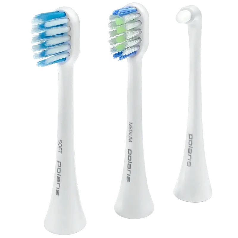 Электрическая звуковая зубная щетка Для взрослых Polaris PETB 0701 TC Белый