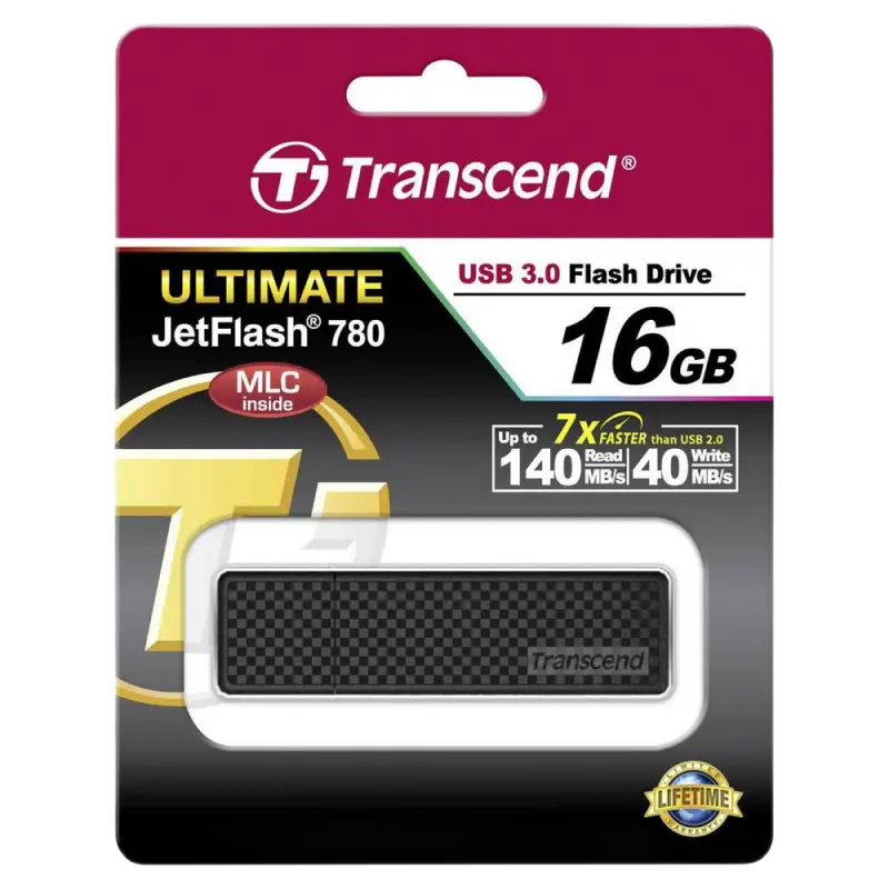 Memorie USB Transcend JetFlash 780 16GB Negru