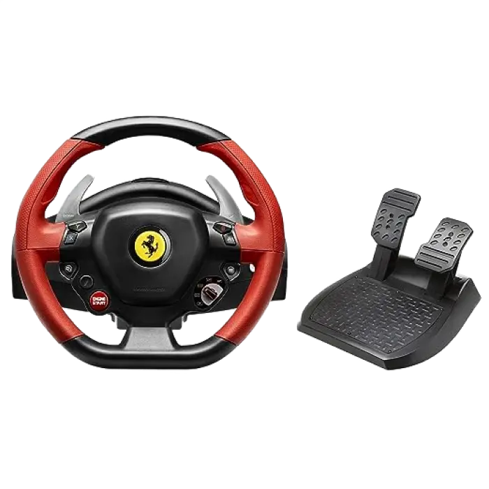 Игровой руль Thrustmaster Ferrari 458 Spider Чёрный/Красный