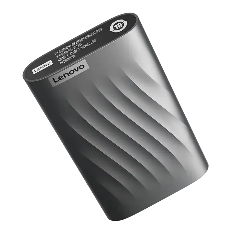 Внешний портативный SSD накопитель Lenovo PS6 512 GB Grey
