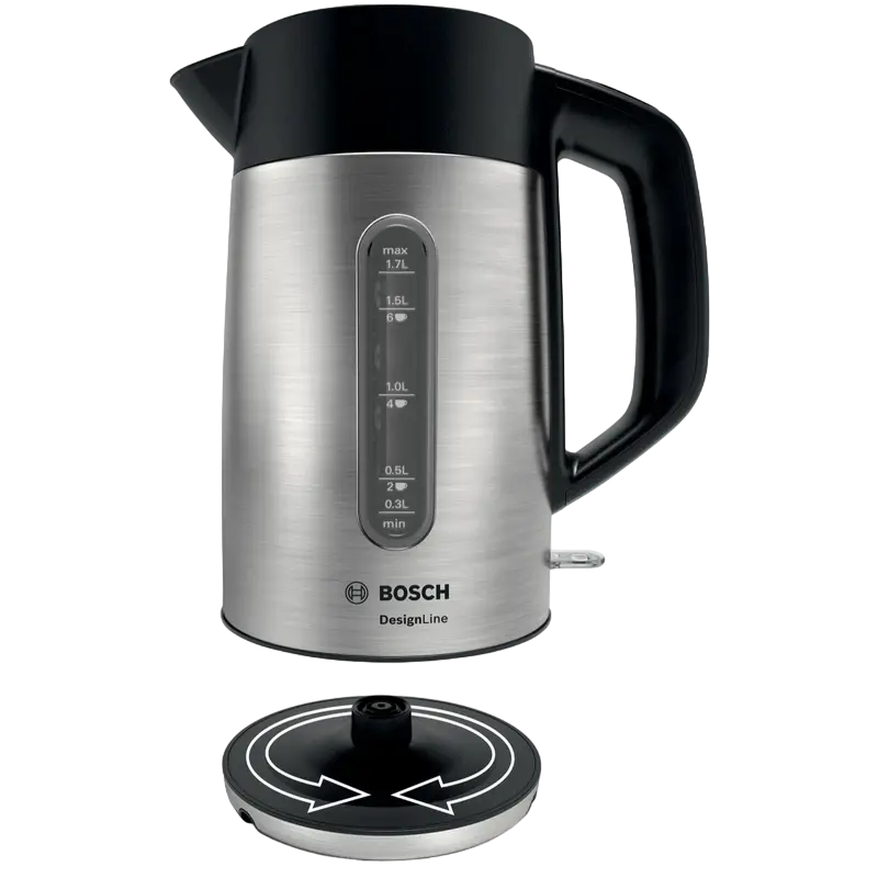 Электрочайник Bosch TWK4P440 Нержавеющая сталь