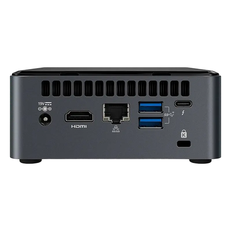 Мини ПК Intel NUC 10 Kit NUC10I3FNHN2 Intel Core i3-10100T 64 ГБ Черный