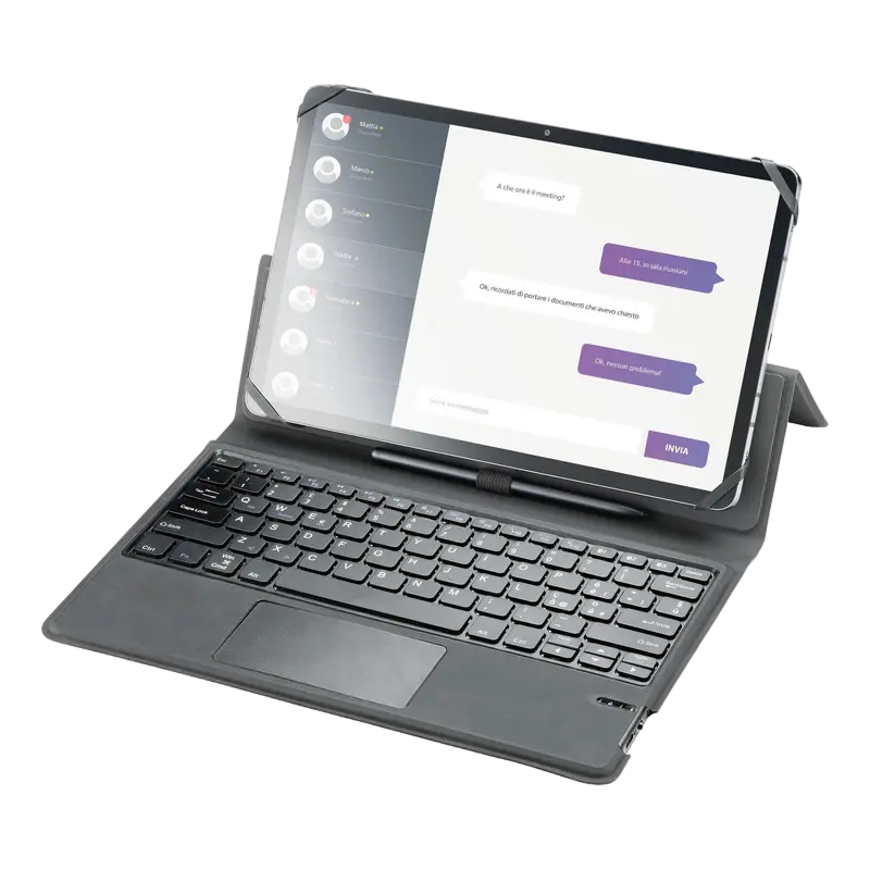 Чехол для планшета Cellularline Keyboard Case 11" Чёрный