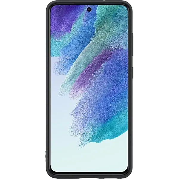 Чехол Samsung Galaxy S21 FE Silicone Cover Чёрный
