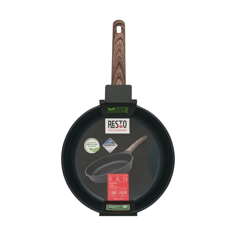 Сковорода RESTO Ran RAN Чёрный