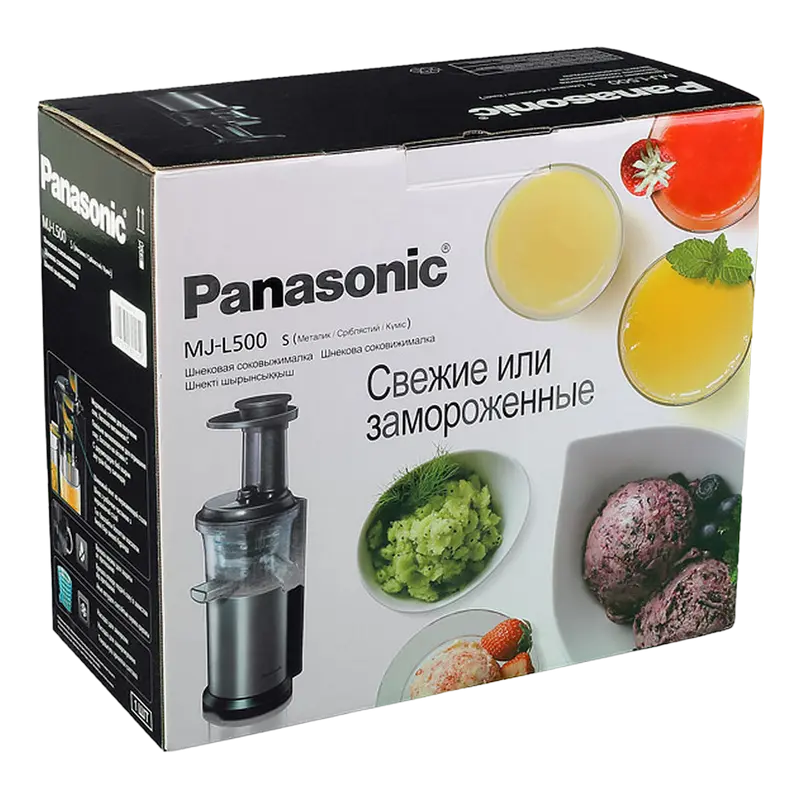Соковыжималка Panasonic MJ-L500STQ Черный