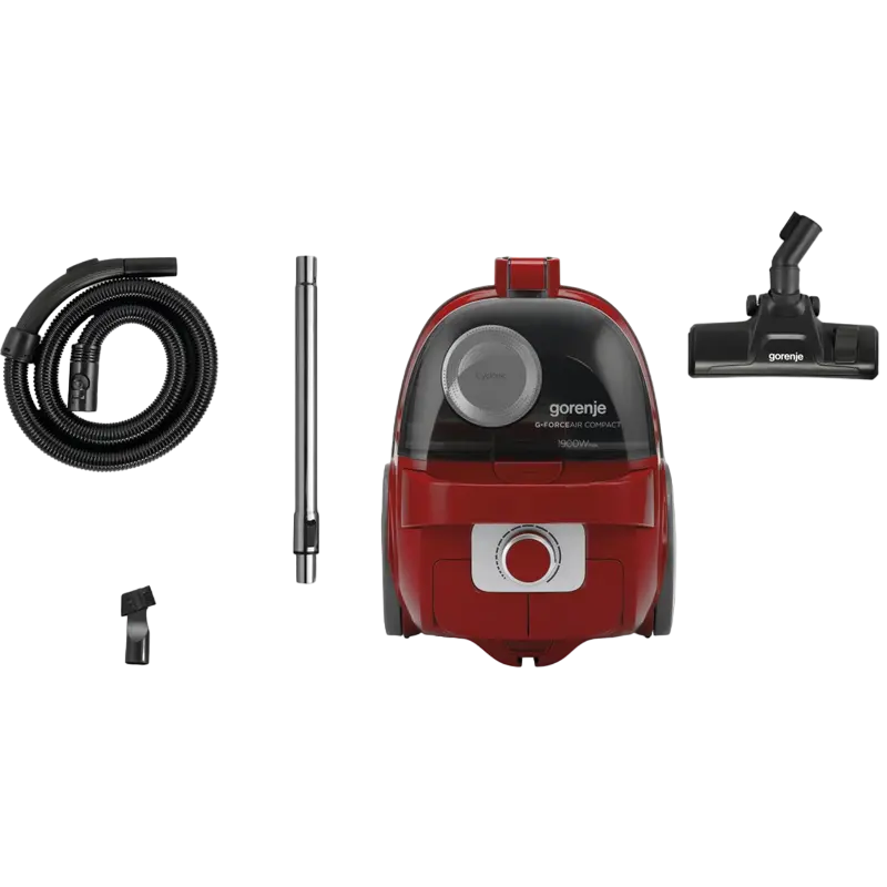Пылесос Gorenje VC1901GACRCY Красный