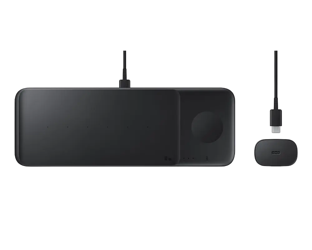 Беспроводная зарядка Samsung Trio Черный