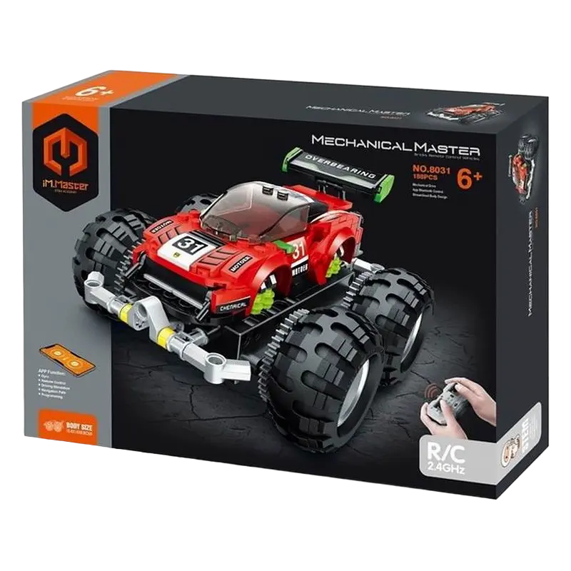 Конструктор с радиоуправлением iM.Master Off-Road Monster Truck Красный