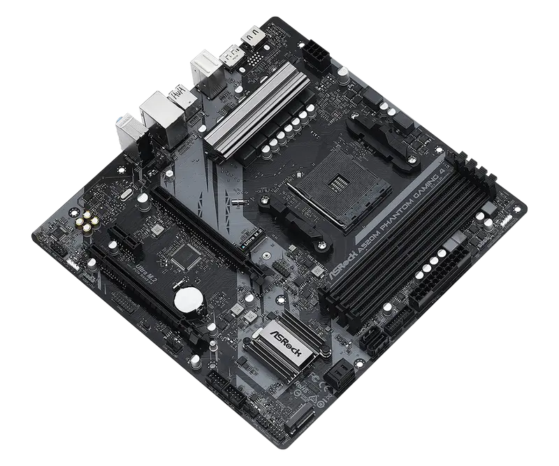 Материнская плата ASRock A520M PHANTOM GAMING 4 AM4 Micro-ATX