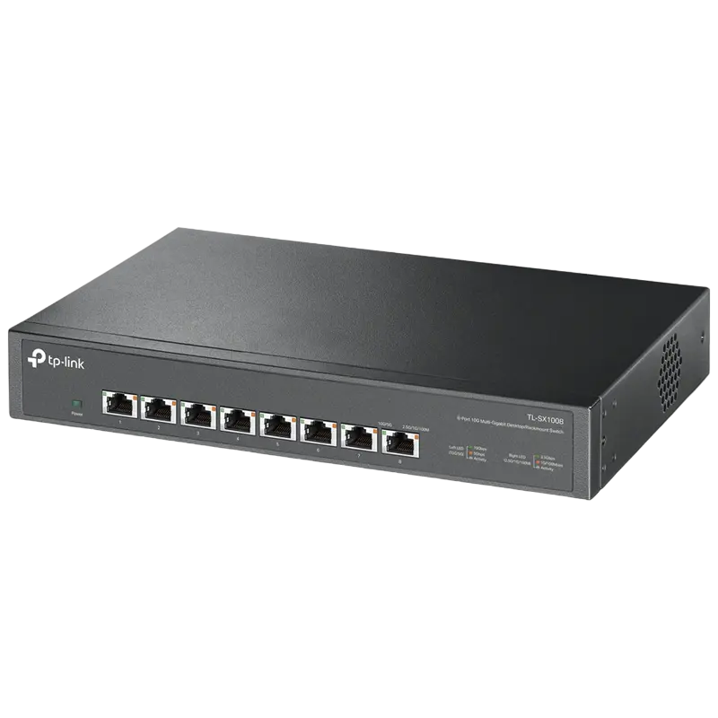 Сетевой коммутатор TP-LINK TL-SX1008 Серый