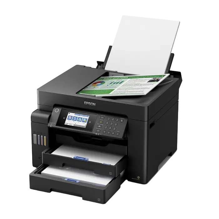 Струйный МФУ Epson L15160 Цветной A3+ Черный