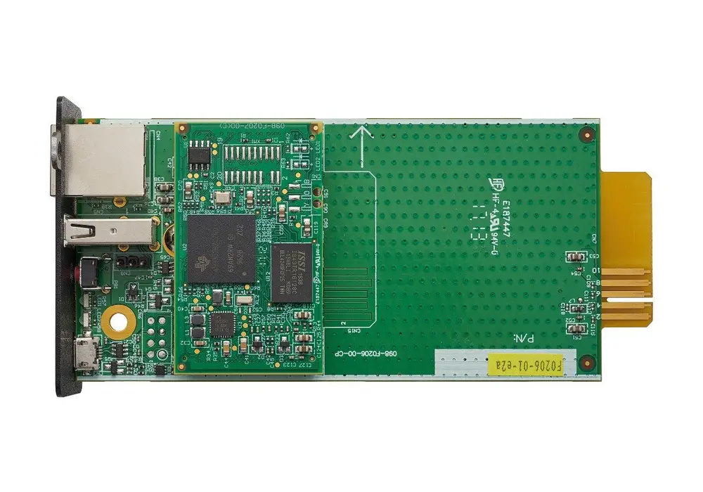 Card de gestionare a rețelei Eaton Network-M2 Verde