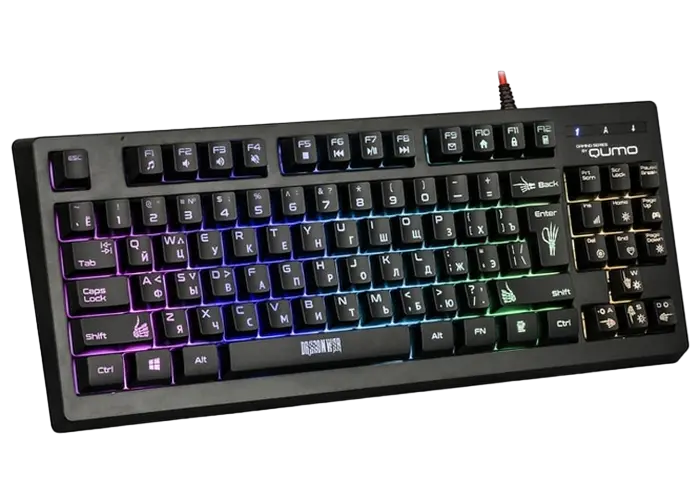 Клавиатура и мышь QUMO Pandemonium Мембрана Черный