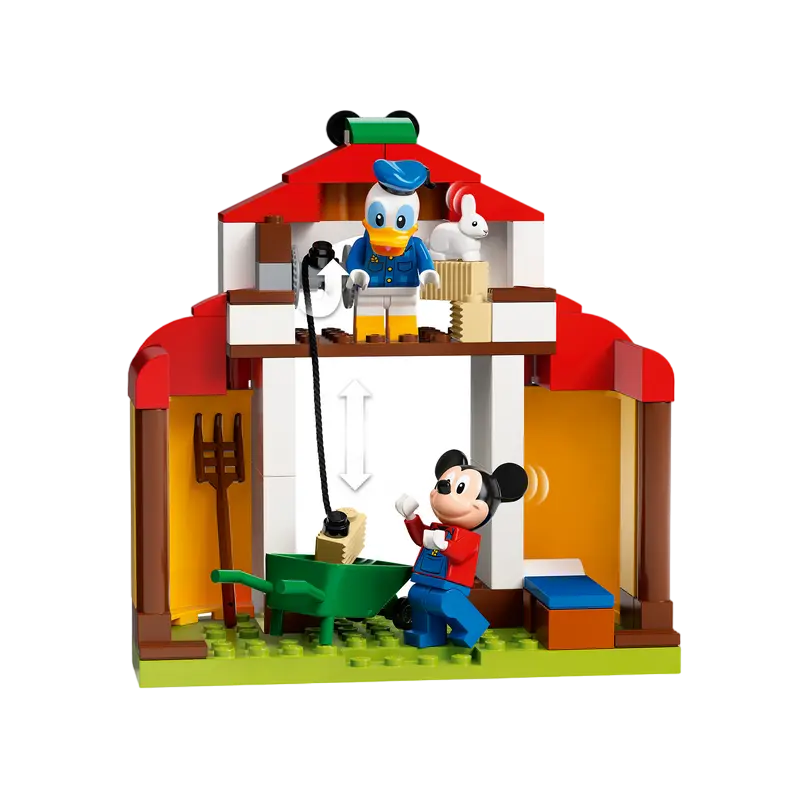 Конструктор LEGO Mickey Mouse & Donald Duck's Farm Разноцветный