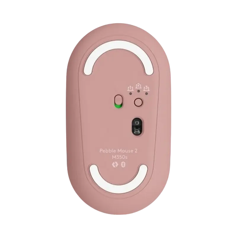 Беcпроводная мышь Logitech M350S Беспроводное Розовый