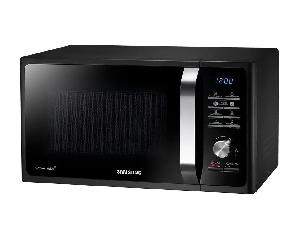 Cuptor cu microunde Samsung MS23F302TAK/UA Negru