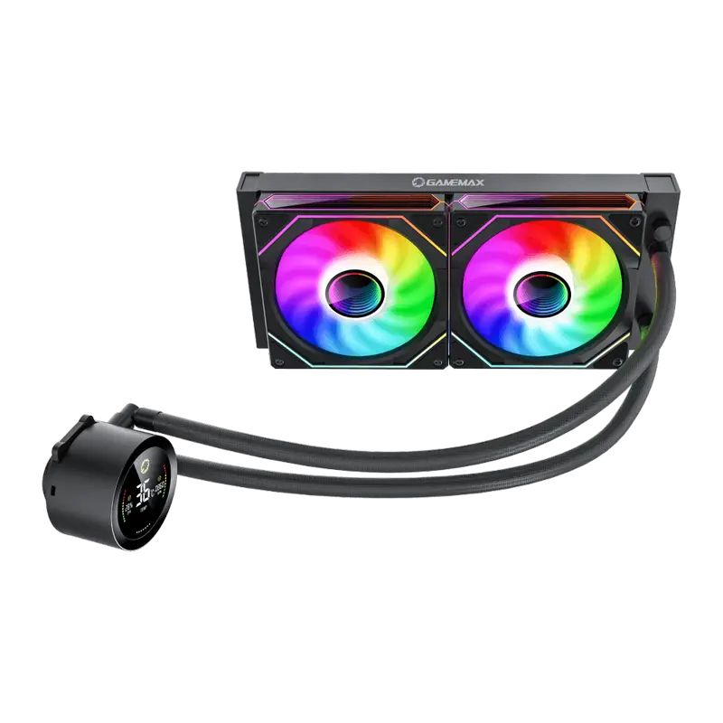 Кулер для процессора Gamemax IceBurg 240 Digital BK 120 мм