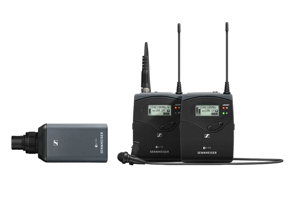 Microfon vocal Sennheiser EW 100-ENG G4-E Fără fir Negru