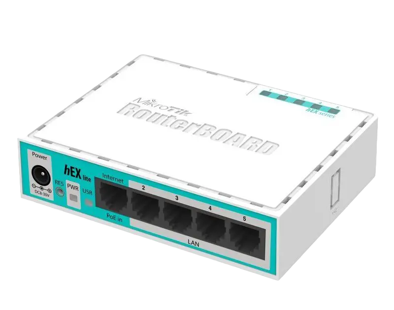 Маршрутизатор MikroTik RB750r2 Белый
