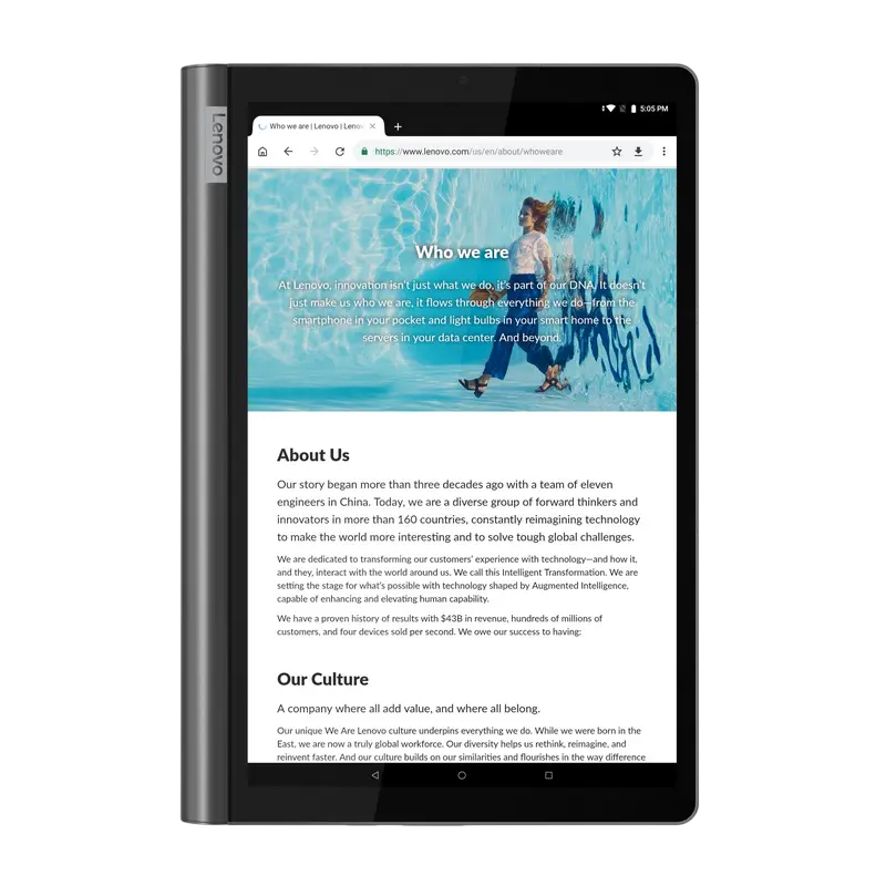 Планшет Lenovo Yoga Smart Tab Iron Grey