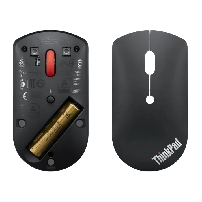 Беcпроводная мышь Lenovo ThinkPad Silent Беспроводное Чёрный