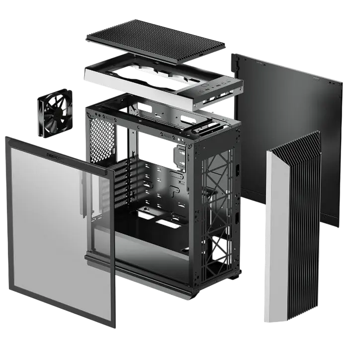 Carcasă PC Deepcool CL500 4F Midi-Tower Negru