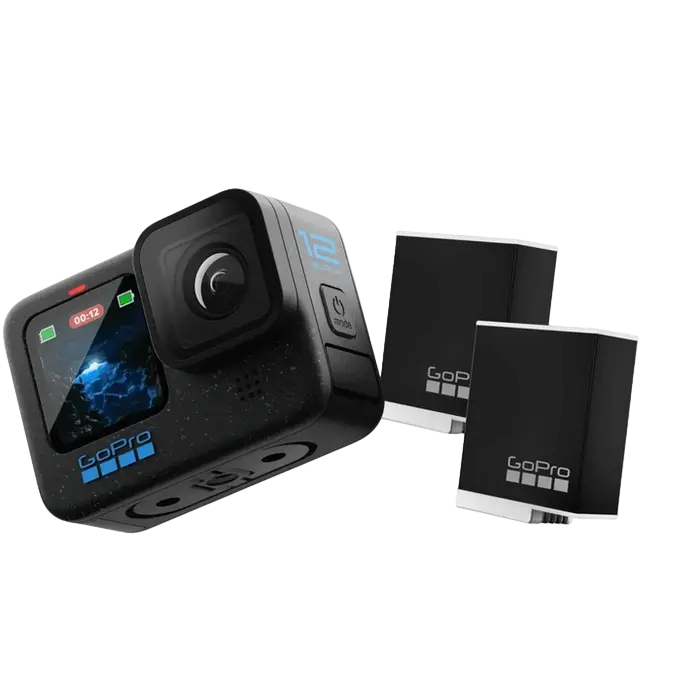 Экшн-камера GoPro Hero 12 + Enduro + Head Strap + Handler Floating Черный