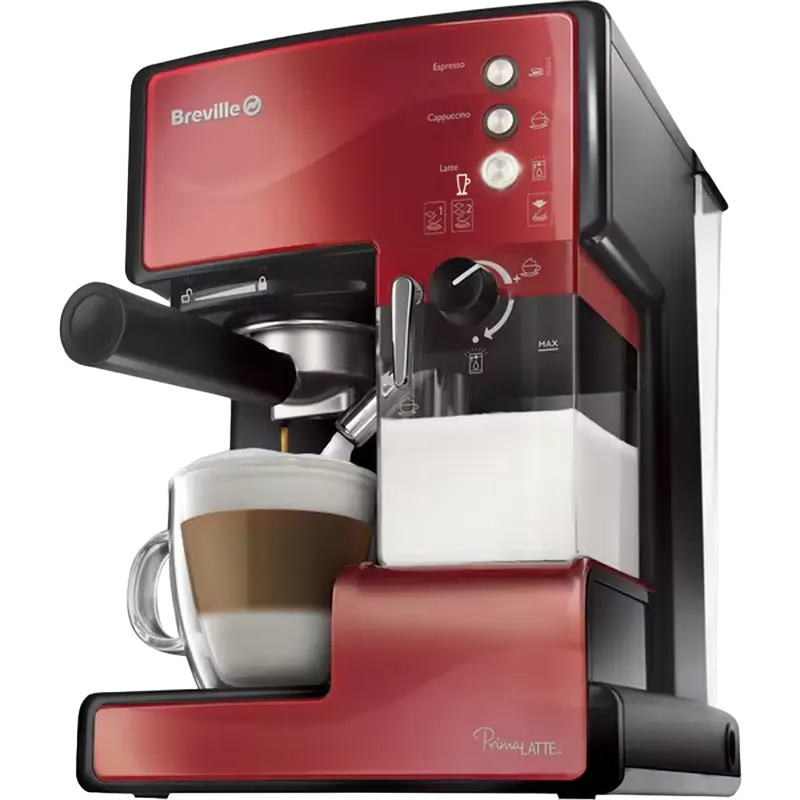 Кофеварка рожковая Breville VCF046X-DIM Красный