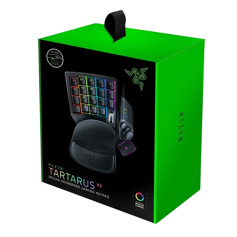 Tastatură Razer Tartarus V2 Membrană Negru