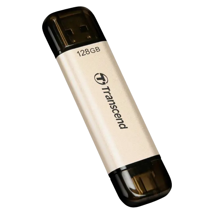 USB Flash накопитель Transcend JetFlash 930C 128ГБ Gold