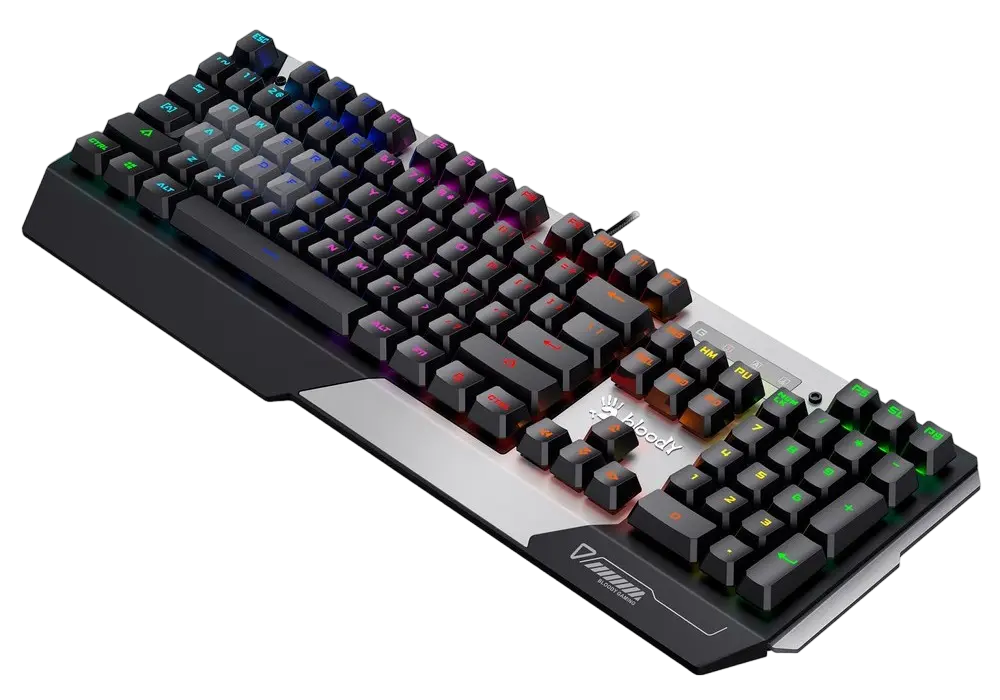 Tastatură Bloody B865R Mecanic Argintiu