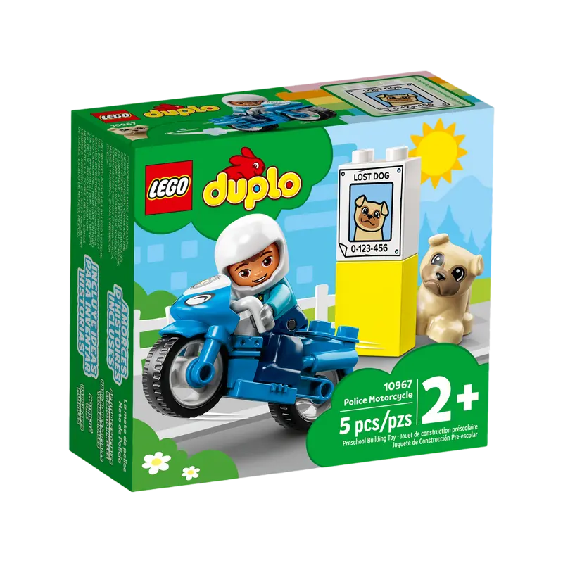 Конструктор LEGO Police Motorcycle Синий