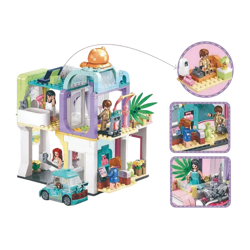 Конструктор Sluban Metropolis - DC Crowne Hotel Разноцветный