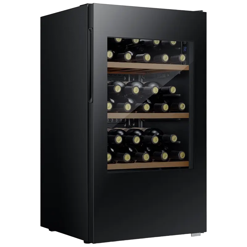 Винный шкаф RW12D4NWG0 Hisense Черный