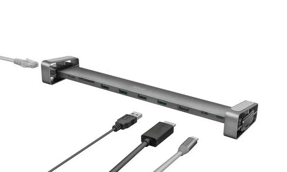 Док-станция Trust Dalyx Серый