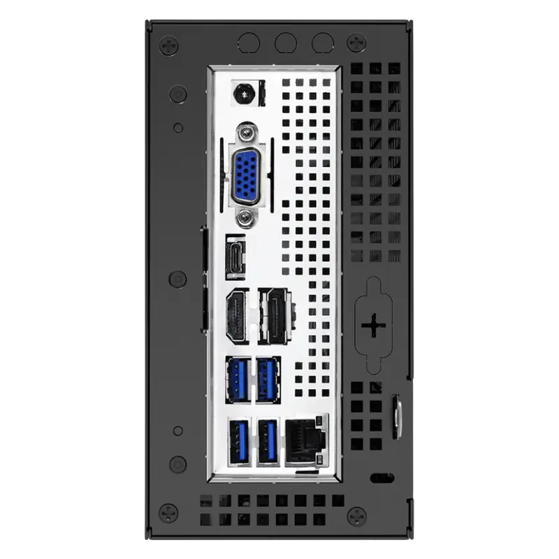 Мини ПК ASRock DeskMini 470/B/BB Intel 10th/11th Gen LGA1200 Черный