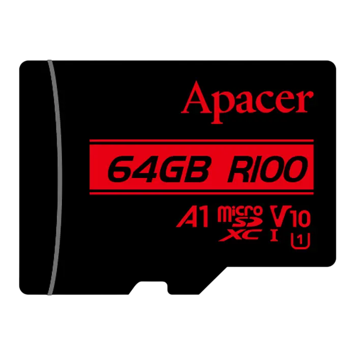 Карта памяти Apacer microSDHC UHS-I U1 Class 10 64ГБ