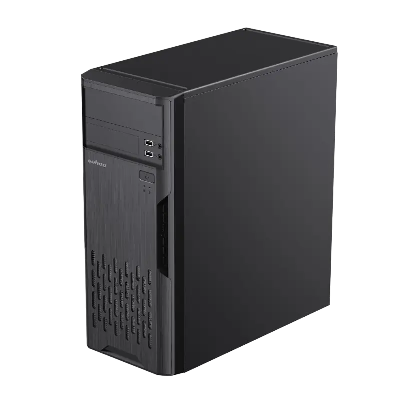 Компьютерный корпус Sohoo 2810BK Midi-Tower Черный