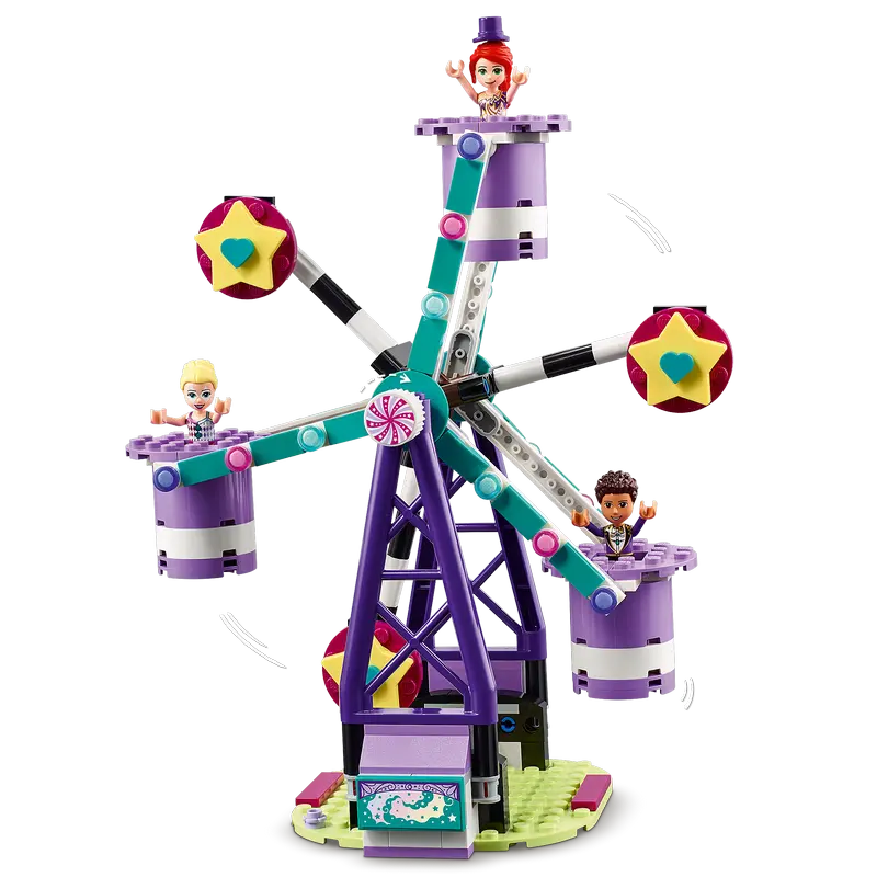 Конструктор LEGO Magical Ferris Wheel and Slide Разноцветный