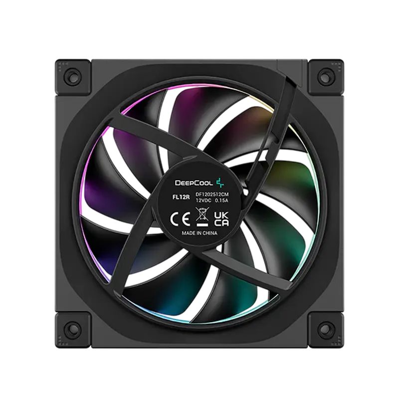 Вентилятор для ПК Deepcool FL12 R 120 мм Черный