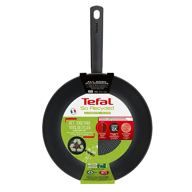 Сковорода WOK Tefal So Recycled So Recycled Чёрный