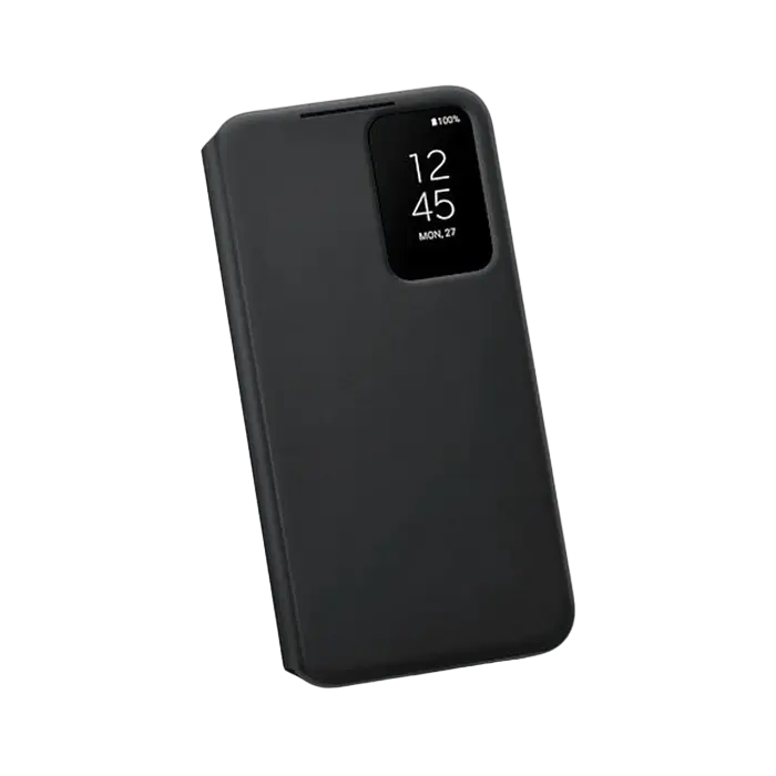 Husă tip carte Samsung Galaxy S22 Smart Clear View Cover Negru