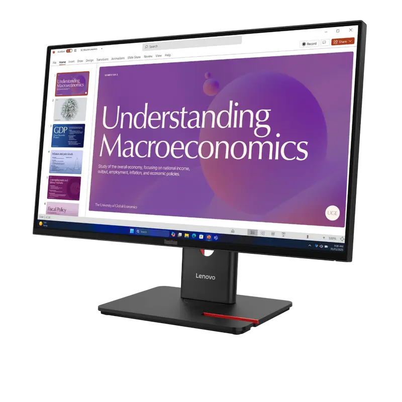 Монитор Lenovo ThinkVision T24D-40 Чёрный