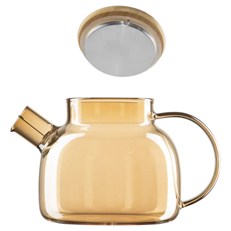 Ceainic cu infuzor Ardesto Golden Moon Golden Moon Transparent | Auriu