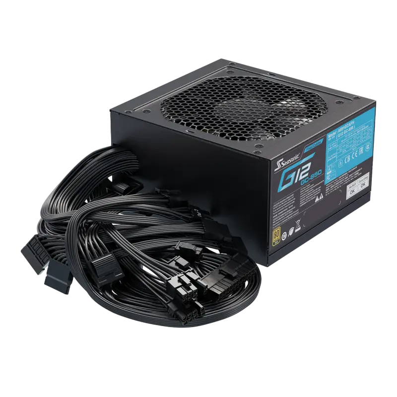 Tip Блок питания для компьютеров Seasonic G12 GC-850 ATX Черный