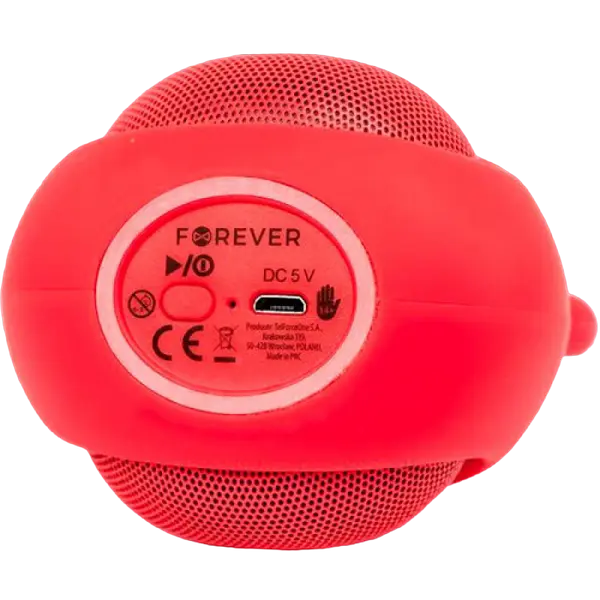 Boxă portabilă Forever Animal Pig Rose Roz