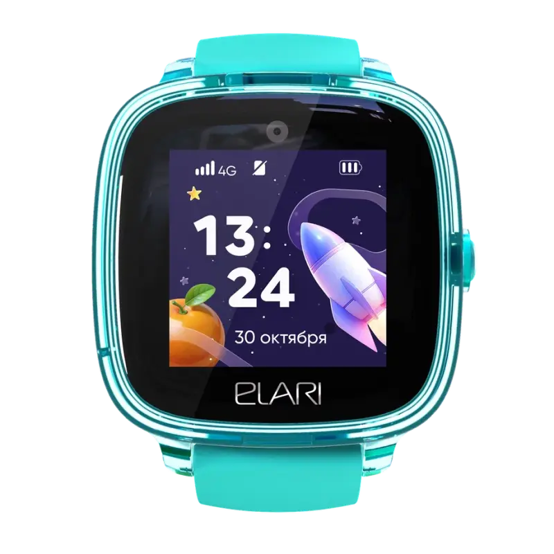 Детские часы Elari KidPhone Fresh 4G Зелёный